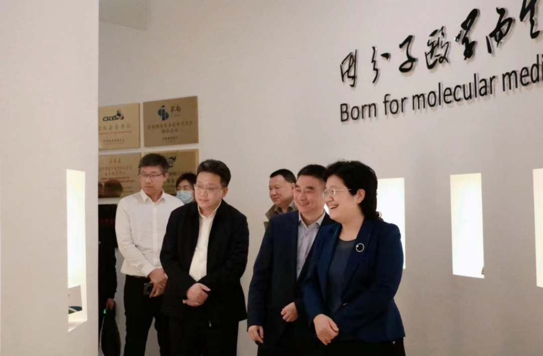 徐州市政府代表团莅临金年会jinnian生物调研指导